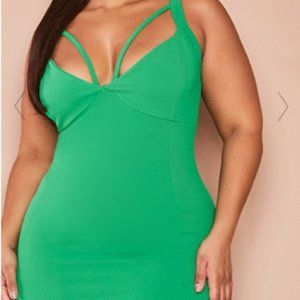 Plus Size Green dress